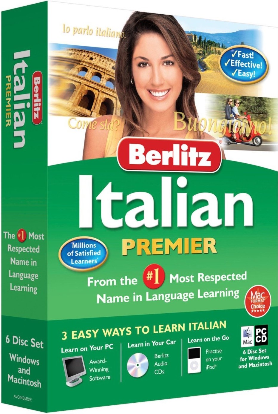 Berlitz Italian Premier Language Tutor PC Software